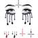 Leg Avenue Bijoux Adh Sifs Pour Le Visage Poss D S Noir Rouge