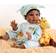 Aori African American Reborn Boy Doll with Giraffe Gift Set