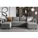 Honbay Modern U-Shape Sectional Sofa 112.2" 4 Seater