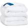 Bedsure All Season Down Alternative Bedspread White (223.5x223.5)