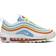 Nike Air Max 97 Summer Pack GS - White/Blue Fury/Opti Yellow/Team Orange