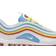 Nike Air Max 97 Summer Pack GS - White/Blue Fury/Opti Yellow/Team Orange