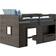 Max & Lily Modern Farmhouse Low Loft Bed Twin 42.2x84.2"