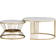 Homary Modern Coffee Table 60cm 2pcs