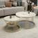 Homary Modern Coffee Table 60cm 2pcs