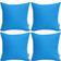 Solid Decorative Pillow Case Purple, Blue, Green, Grey, Beige, Brown, White, Black, Yellow, Orange, Red, Pink (45x45cm)