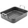 Rachael Ray With Dual-Height Rack Roasting Pan 46.9cm