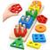 PEBIRA Recognition Stacker Shape Sorter