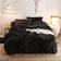 Luxury Plush Shaggy Duvet Cover Pink, Red, Blue, Purple, White, Black, Orange (228.6x228.6cm)