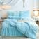 Luxury Plush Shaggy Duvet Cover Pink, Red, Blue, Purple, White, Black, Orange (228.6x228.6cm)