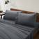 Bedsure Bedding Bed Sheet Orange, Black, White, Beige, Grey, Green, Blue, Purple, Pink, Red (243.8x205.7cm)
