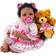 Aori Lifelike African American with Teddy 58cm