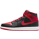 NIKE Air Jordan 1 Mid M - Black/White/Fire Red