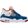 Nike Air Jordan 4 Retro Messy Room GS - French Blue/White/Gym Red/Pearl White/Chutney/Altitude Green