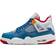 Nike Air Jordan 4 Retro Messy Room GS - French Blue/White/Gym Red/Pearl White/Chutney/Altitude Green