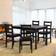 Modern Square Dining Set 29.5x46.5" 5