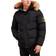 Zavetti Men's Oshawa 2.0 Puffer Parka Jacket - Black