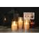 Flickering Light LED Candle 15.2cm 3pcs