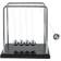 Northix Newtons Cradle Silver/Black