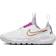 NIKE Flex Runner 2 PS - White/Violet Frost/Vivid Purple/Metallic Copper