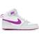 Nike Court Borough Mid 2 GS - Pure Platinum/White/Mint Foam/Vivid Purple