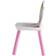 Hearth Song Kid's Rainbow Unicorn Table & Two Chairs Playroom Furniture Set