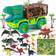 Temi 25 in 1 New Tyrannosaurus Rex Dinosaur Carrier Truck Set