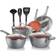 NutriChef Excilon Cookware Set with lid 11 Parts