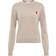 Ami Paris De Coeur Crewneck Sweater Women - Beige