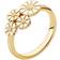 Lund Copenhagen Lund Marguerit Ring i forgyldt Sølv