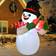 GOOSH Inflatables Snowman White Decoration 152.4cm