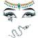 Leg Avenue Cleopatra Adhesive Face Jewel Sticker