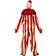 Fiestas Guirca Killer Clown Jumpsuit Carnival Costume