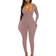 Mulisky Women's Sexy Long Sleeve Bodycon Jumpsuit