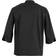 White Unisex Atlanta Chef Jacket - Black