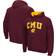 Colosseum Central Michigan Chippewas Arch and Logo Pullover Hoodie Sr