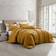 Modern Threads Elegant All Season Bedspread Gold (53.3x53.3cm)