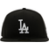 New Era 59fifty Mlb Basic Los Angeles Dodgers Cap - Black/ White