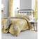 Catherine Lansfield Canterbury Floral Reversible Duvet Cover Yellow (230x220cm)