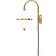 Rebello Decor Eternal Moonlight Small Brass/Opal Vægarmatur ∅ 15cm