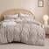 Bedsure Boho Duvet Cover Grey, Beige, Brown, White, Black, Pink, Blue, Purple, Green (228.6x228.6cm)