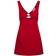 Ami Paris Sleeveless Short Dress - Red