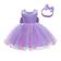 Baby Girls Ruffle Lace Backless with Headwear Bowknot Flower Dresses