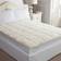 Cascade Home Teddy Bear Fleece Mattress Cover White (192x92cm)