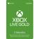 Microsoft Xbox Live Gold Card - 3 months