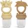 Konges Sløjd 2-Pack Feeder Pacifiers Unicorn Limonade/Almond One Size Beige