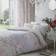 Catherine Lansfield Canterbury Floral Easy Care Duvet Cover Grey, Multicolour (200x135cm)