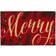 DII Merry Red, Multicolour 45.7x76.2cm