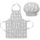 Solstickan Chef Hat Apron Grey (29.5x20cm)