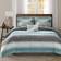 Madison Park Saben Bed Linen Blue, Gray (264.2x233.7cm)